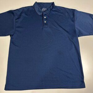Blue Harbor Men’s Navy Golf Shirt Size Large